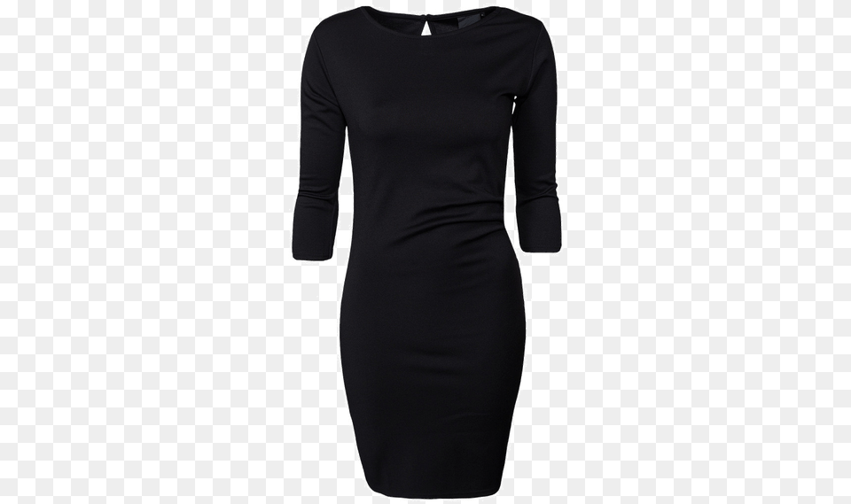 Vestido Negro Con Cintura Damsel In A Dress Limited, Clothing, Long Sleeve, Sleeve, Adult Free Transparent Png