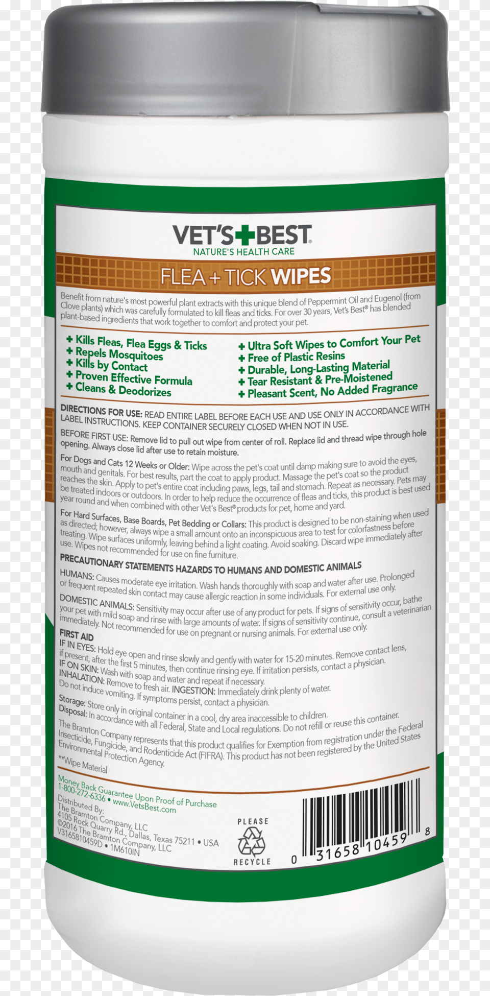 Vet S Best Flea And Tick Wipes For Dogs And Cats 50 Vet39s Best Flea Wipes Steps, Herbal, Herbs, Plant, Can Png