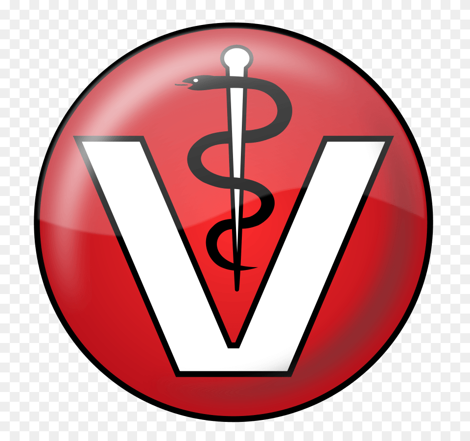 Vet Symbol Cliparts, Sign, Logo, Text, Disk Png Image