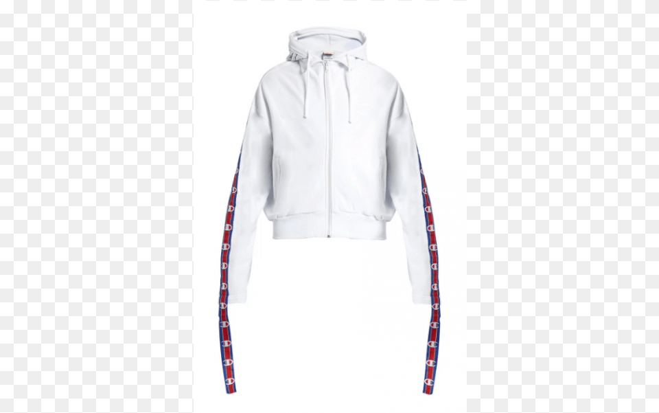 Vetements Champion Hoodie Sweatshirt Vetement Champion Hoodie White, Clothing, Coat, Jacket, Knitwear Free Png Download