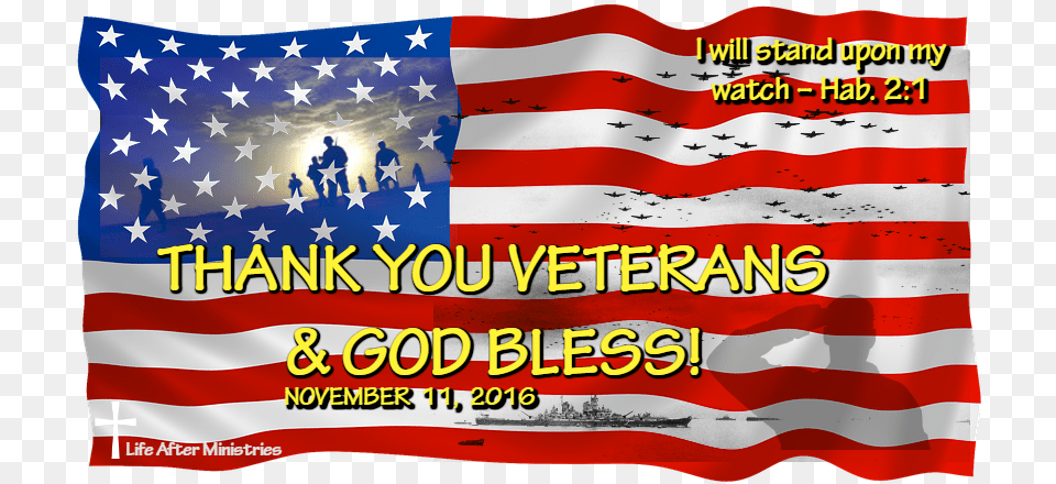 Veterans Day 2016 Us Flag Background, American Flag Free Transparent Png