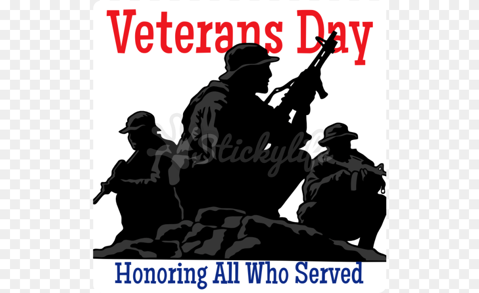 Veterans Day Decal Infantry, Adult, Person, Man, Male Png Image