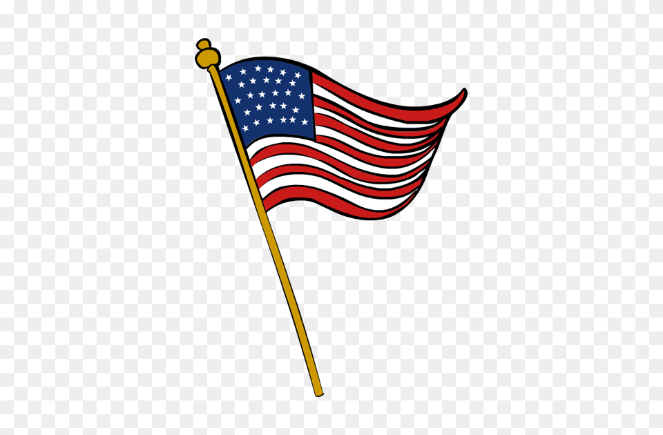 Veterans Day Flag Clip Art, American Flag Free Png