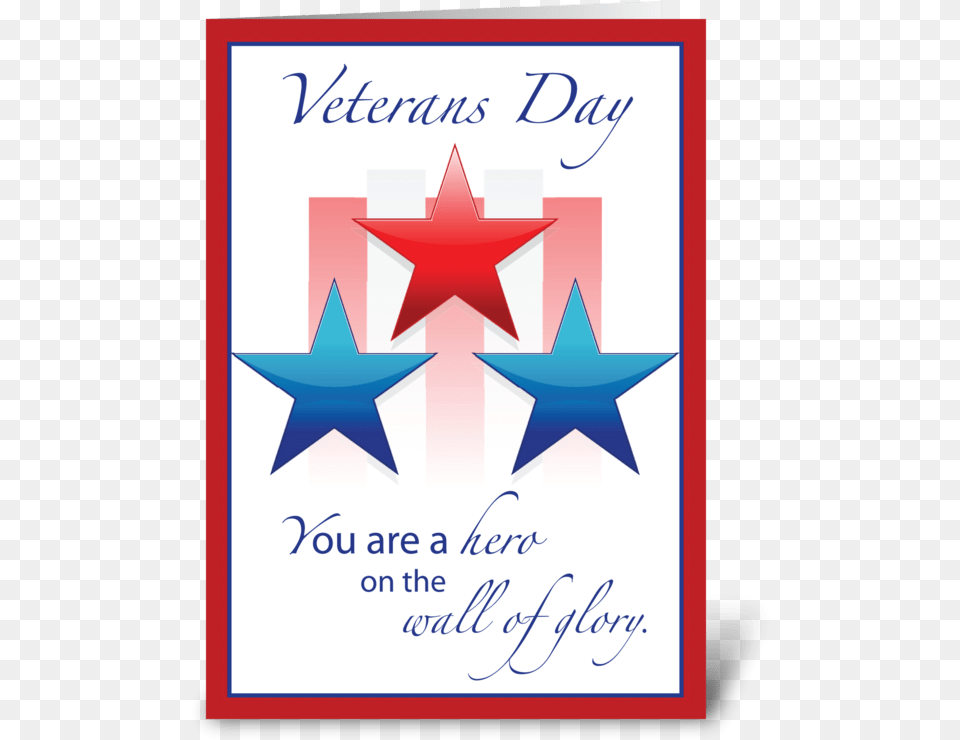 Veterans Day Patriotic Hero Wall Of Hero Greeting Card Veterans Day Card Designs, Symbol, Star Symbol, Text Free Transparent Png