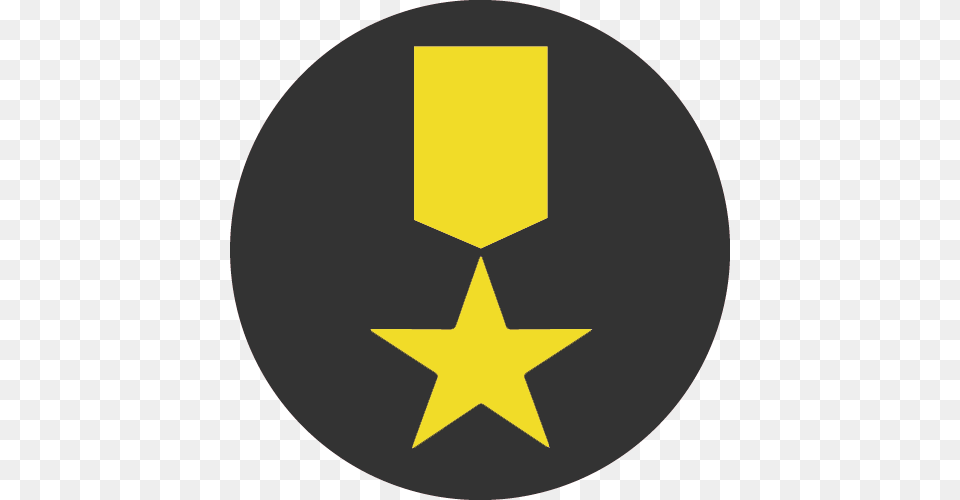 Veterans Icon Gold Tennessee State Flag Logo, Star Symbol, Symbol, First Aid Free Png Download