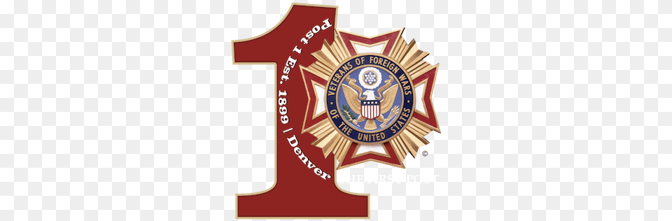 Veterans Of Foreign Wars Vfw Post 1 Veterans Of Foreign Wars Logo, Badge, Symbol, Emblem, Food Free Png