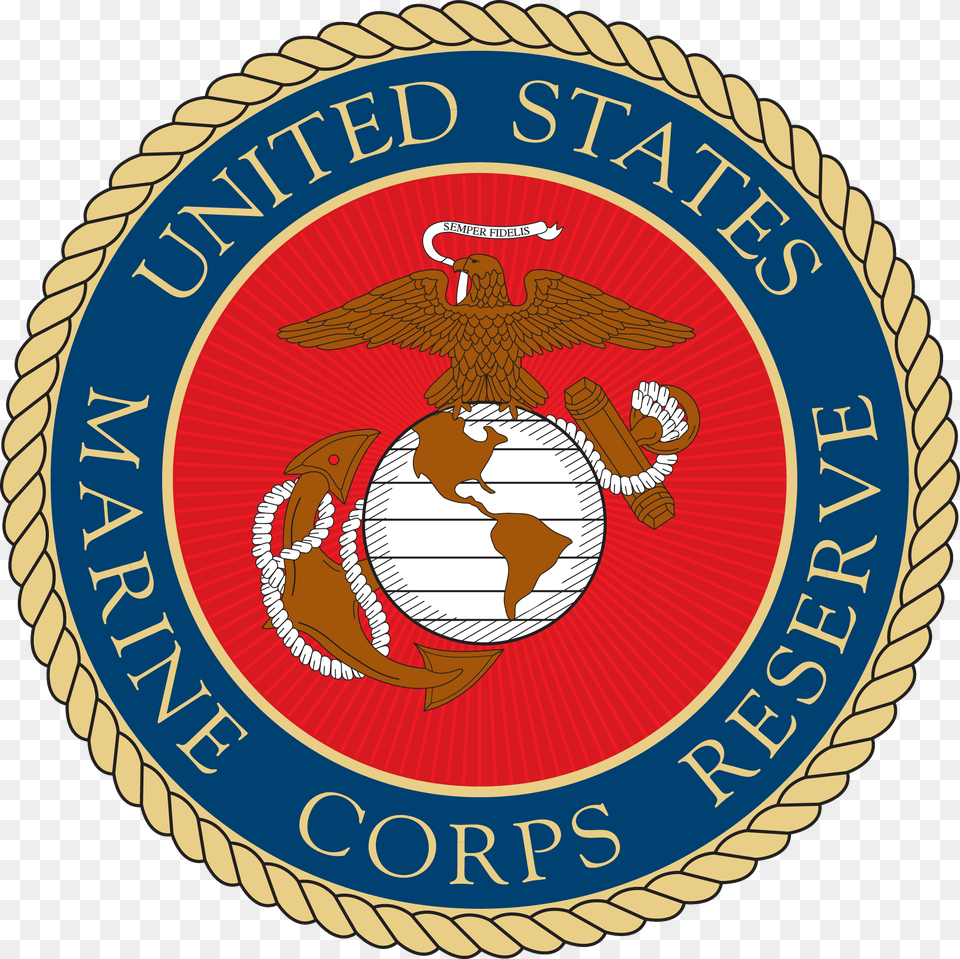 Veterans The Weapon Blog Us Marine Corps Reserves Logo, Badge, Symbol, Emblem, Animal Free Transparent Png