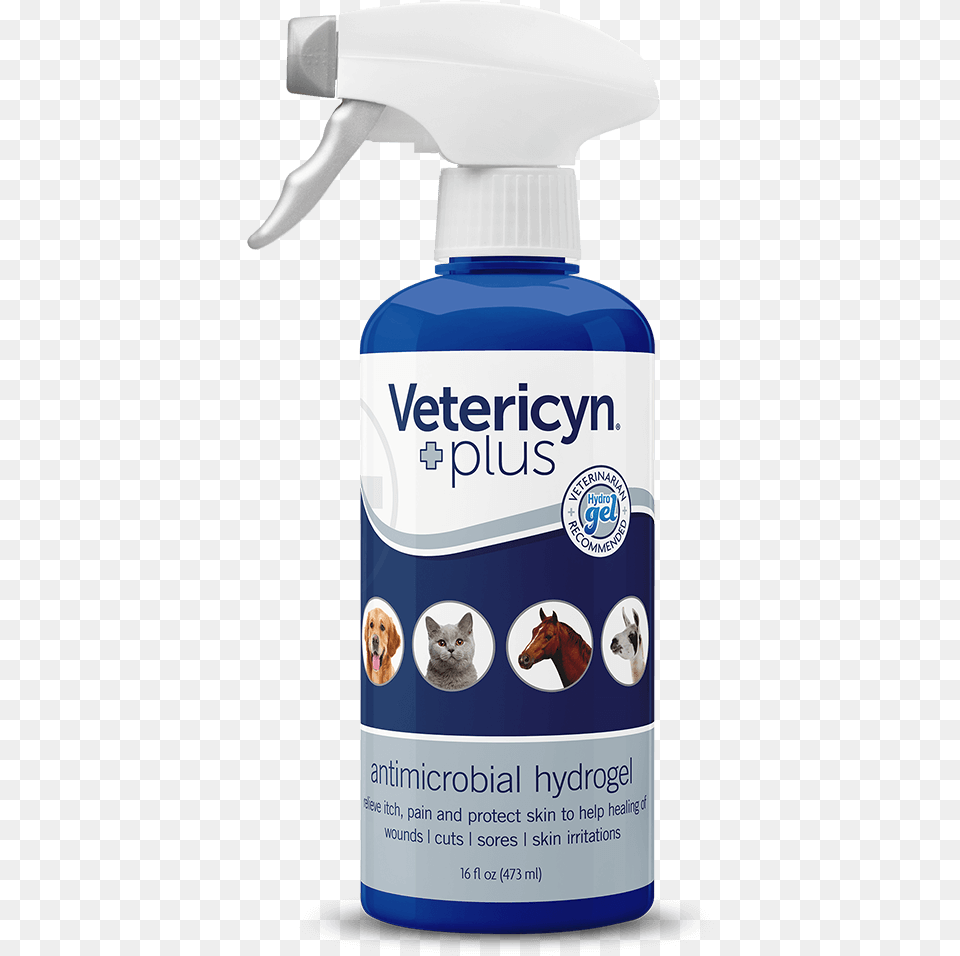 Vetericyn Animal Care Non Toxic Livestock Care Vetericyn Plus Wound And Skin Care, Tin, Can, Spray Can, Bottle Free Png Download