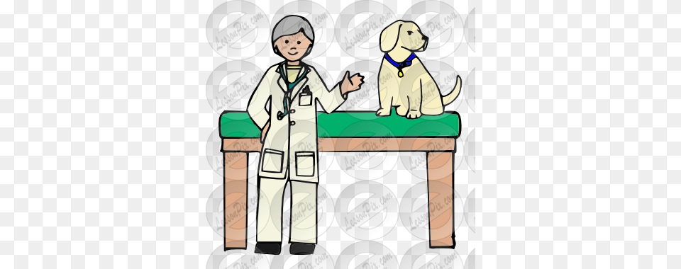 Veterinarian Picture For Classroom Therapy Use, Clothing, Coat, Person, Boy Png