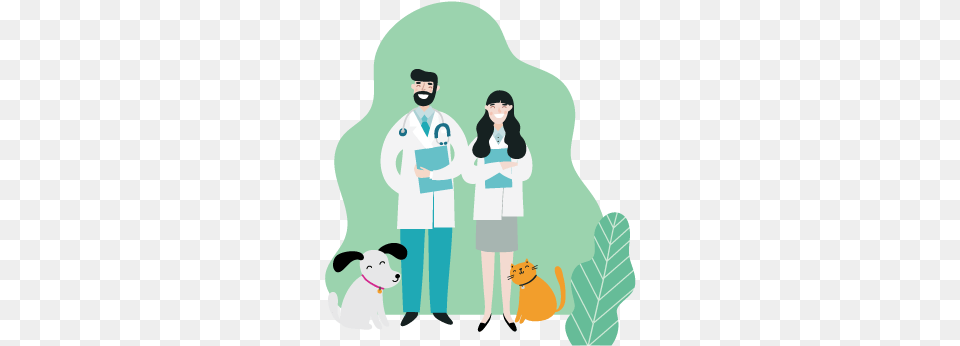 Veterinary Conferences Workshops Illustration For Pet, Female, Teen, Person, Girl Free Png Download