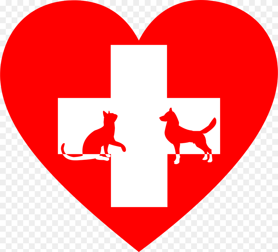 Veterinary First Aid Heart Icons, Logo, Animal, Canine, Dog Free Png Download