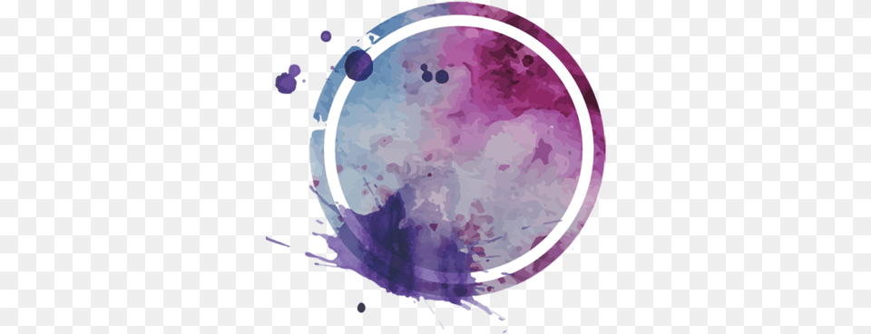 Vetor Mancha De Tinta, Purple Png Image