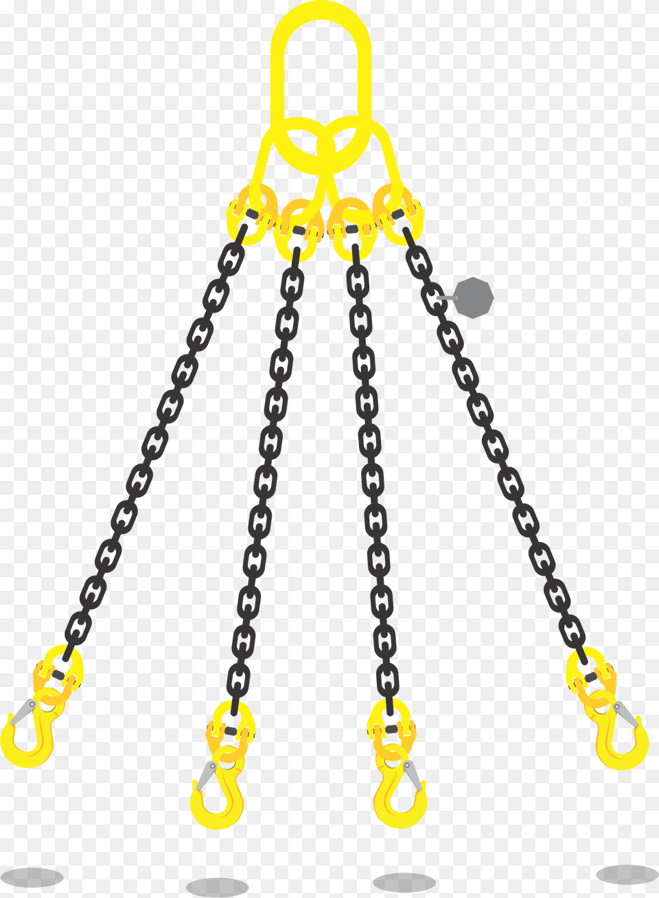Vetorizada Chain Sling With Grab Hook Png