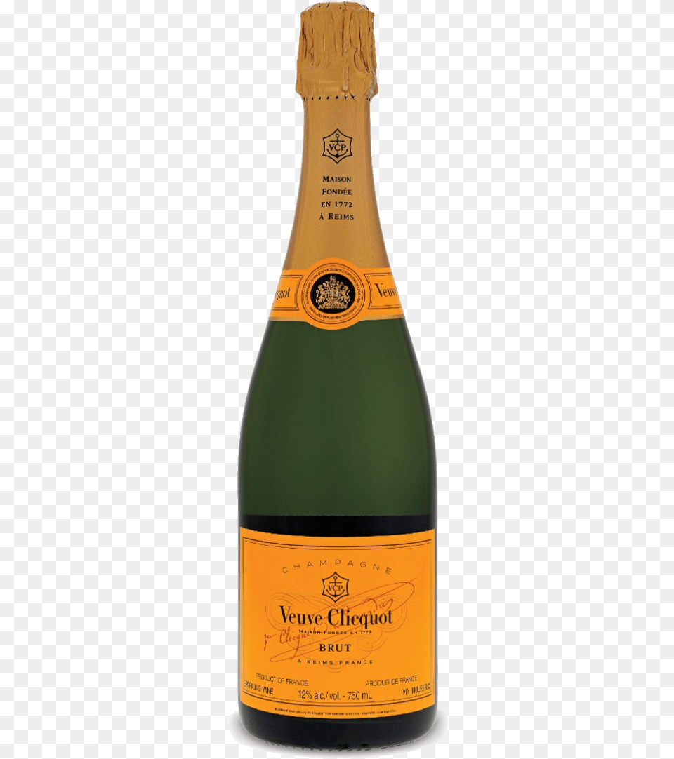 Veuve Clicquot Yellow Label Champagne France Best Champagne Lcbo, Bottle, Alcohol, Beer, Beverage Free Transparent Png