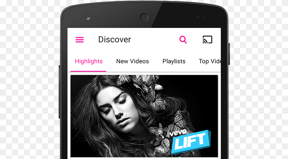 Vevo Lift, Electronics, Mobile Phone, Phone, Adult Free Png Download