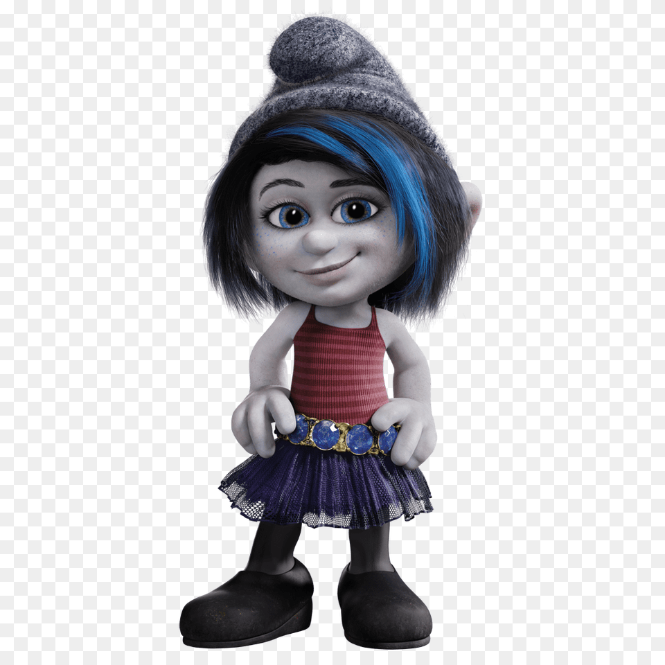 Vexy Smurf, Doll, Toy, Face, Head Free Png Download