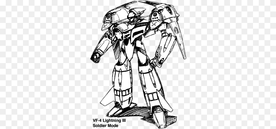 Vf 4a Super Lightning Iii Variable Fighter Stats Vf 4 Iii, Person, Book, Comics, Publication Free Png