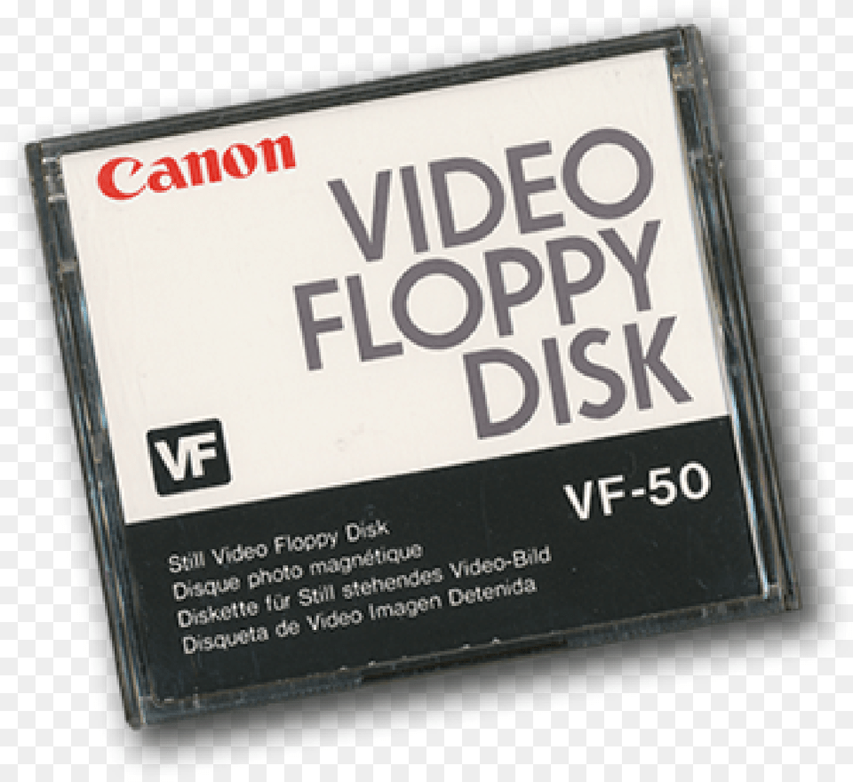 Vf 50 Video Floppy Disk Horizontal, Computer Hardware, Electronics, Hardware, Business Card Free Png