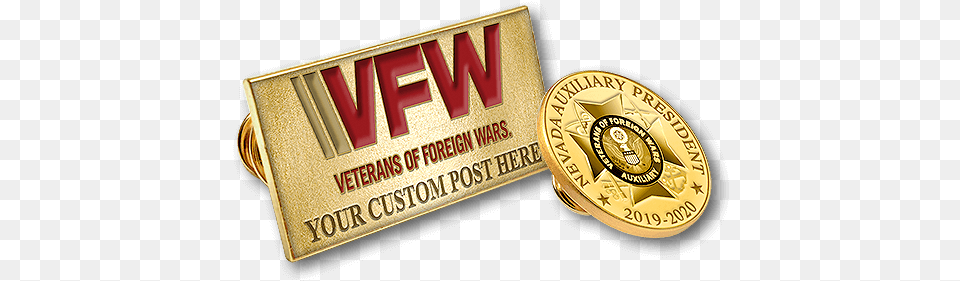 Vfw And Ranger Industries Solid, Gold, Accessories, Buckle Png