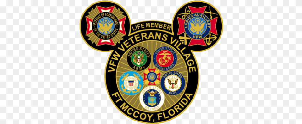 Vfw Veterans Village Language, Badge, Logo, Symbol, Emblem Free Png
