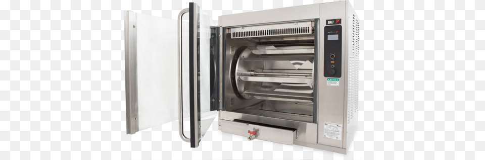Vgg 8 C X Large Capacity Rotisserie Solid Back Touchscreen Bki Vgg 8 Sb 8 Spit Solid Back Electric Rotisserie, Appliance, Device, Electrical Device, Microwave Free Png