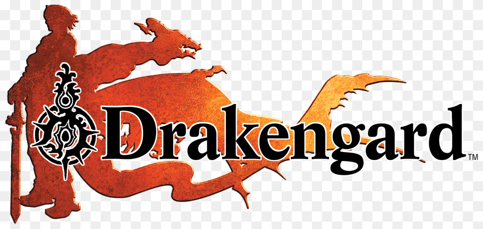 Vgmo Drakengard Logo, Dragon, Person Free Transparent Png