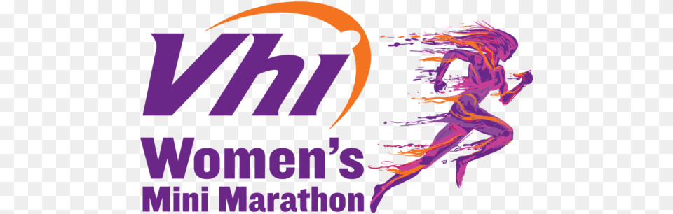 Vhi Women39s Mini Marathon Vhi Healthcare, Purple, Art, Graphics, Person Png Image