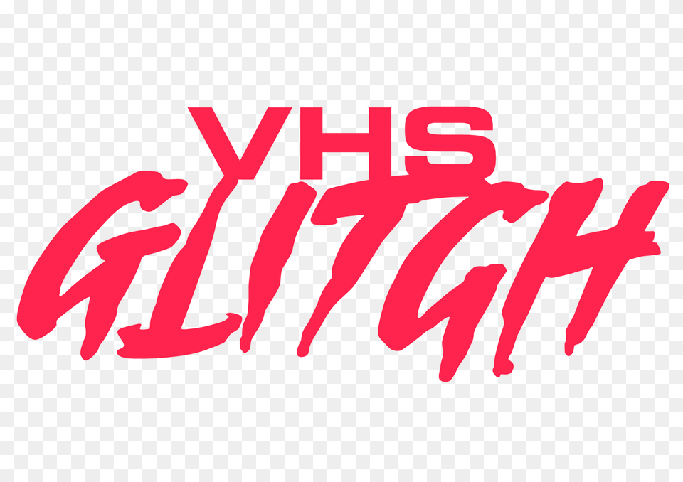 Vhs Glitch Logos On Behance, Light, Text, Dynamite, Weapon Free Png
