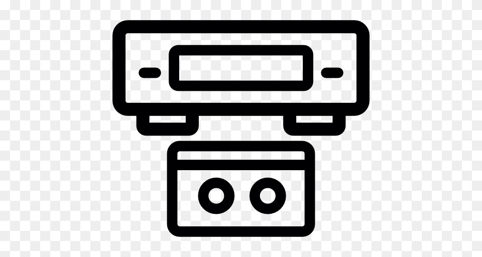 Vhs Icon, Electronics Free Transparent Png