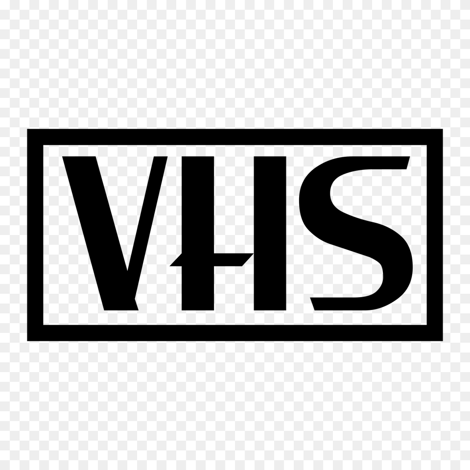 Vhs Logo Transparent Vector, Gray Png