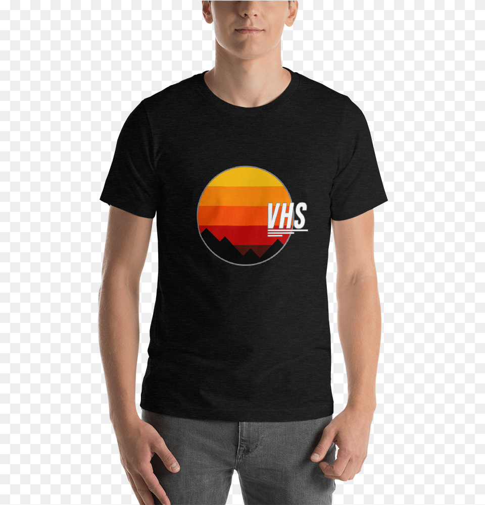 Vhs Retro Sun T Shirt T Shirt, T-shirt, Clothing, Person, Man Free Png Download