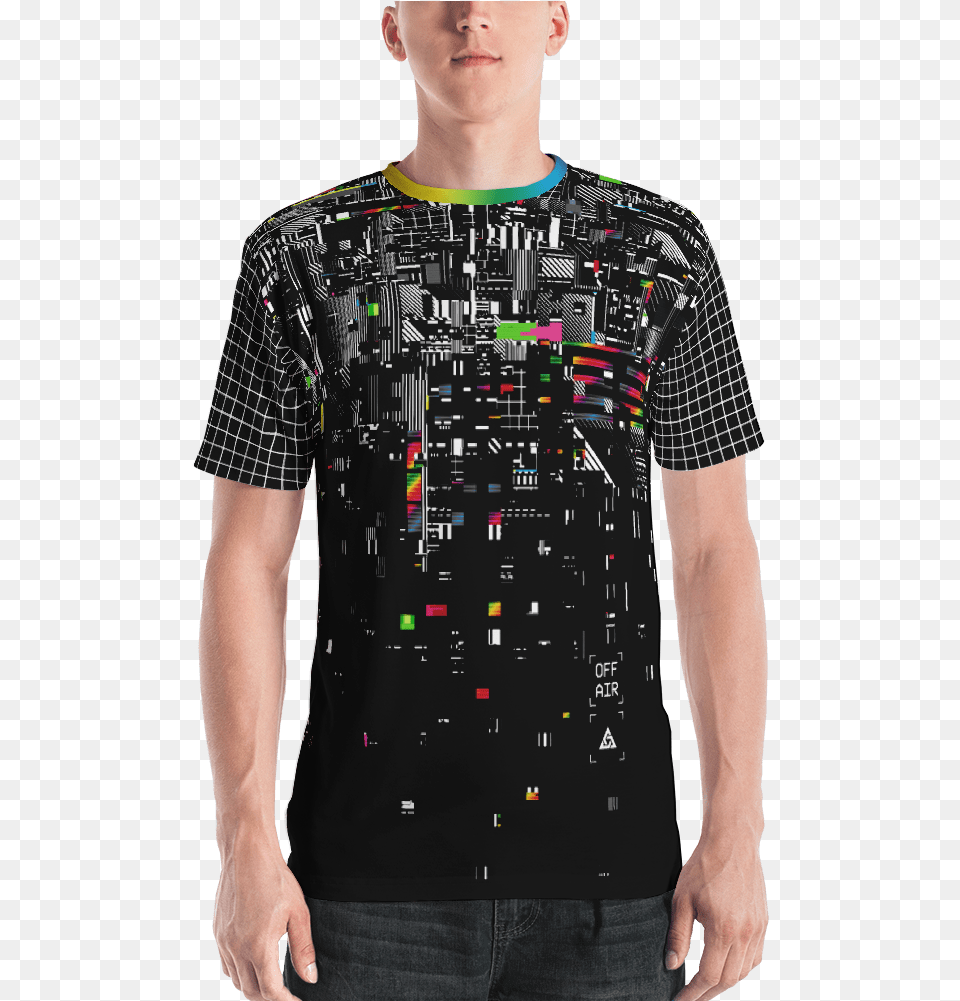 Vhs Retrograde T Shirt Adversarial Fashion, T-shirt, Clothing, Person, Man Free Png Download