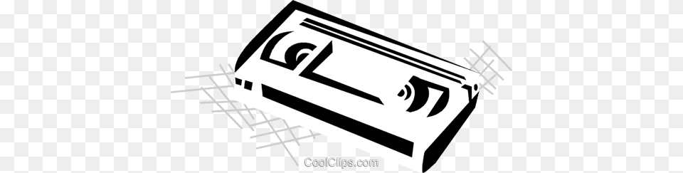 Vhs Tape Cassette Royalty Vector Clip Art Illustration, Blade, Razor, Weapon Png