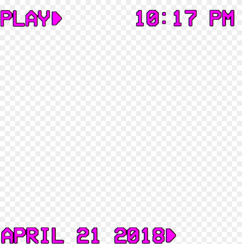 Vhs Vhseffect Vhsoverlay Vhstape Glitch Overlay Lilac, Purple, Text Png