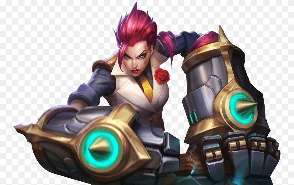 Vi Champion Rp Conversion Lol Ph, Book, Comics, Publication, Adult Png Image