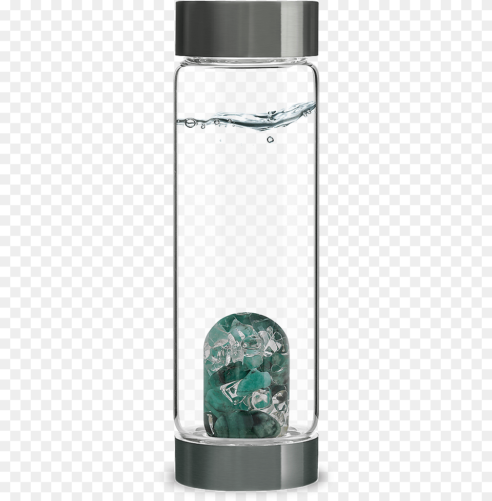 Via Glass Water Bottle Vitajuwel, Jar, Shaker Png Image