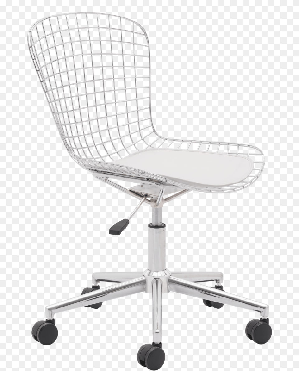 Via Office Chair Wire Office Chair, Furniture, Cushion, Home Decor Png
