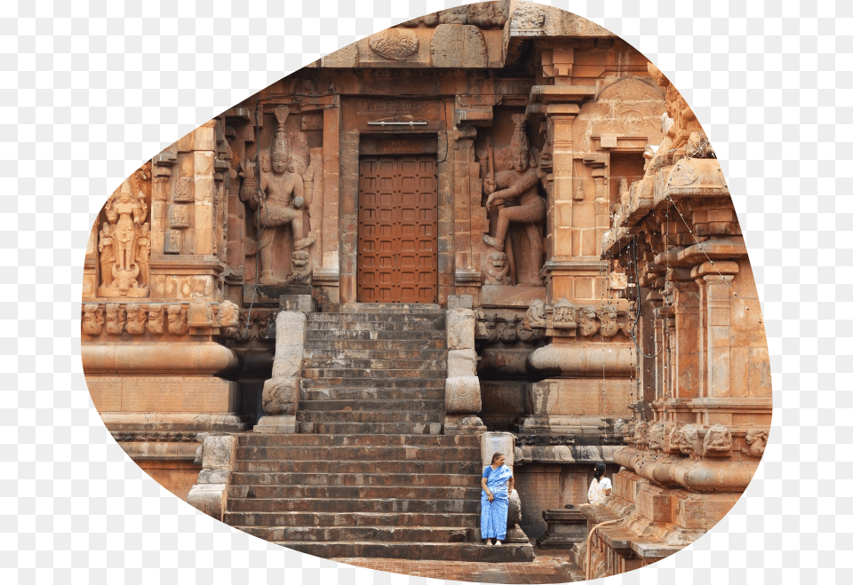 Viaje Brihadishwara Temple, Archaeology, Architecture, Building, Person Free Png Download