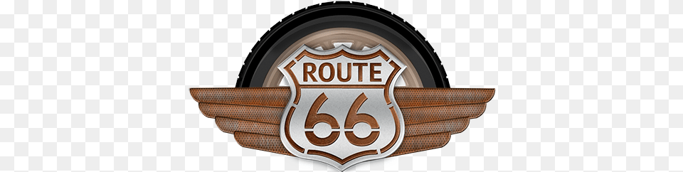 Viaje Ruta 66 Route 66, Logo, Symbol, Badge, Emblem Png Image