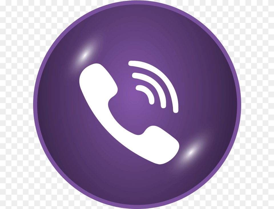 Viber Glossy Icon Image Language, Purple, Sphere, Disk Free Png