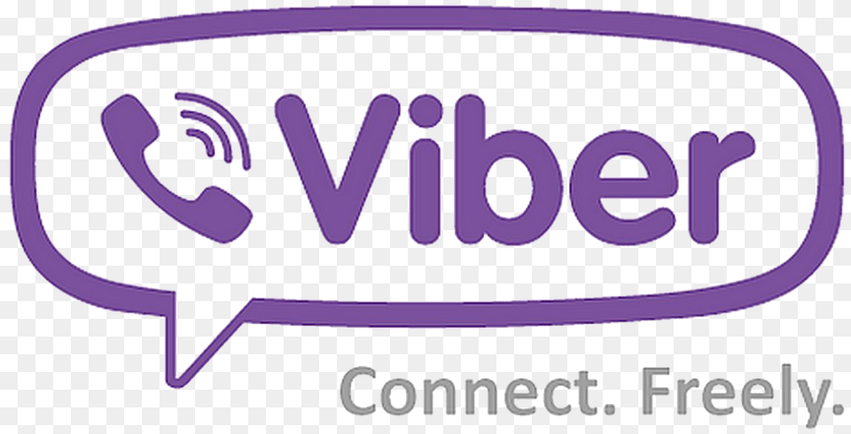 Viber High Quality Image Calligraphy, Logo, Purple, Blackboard Free Transparent Png