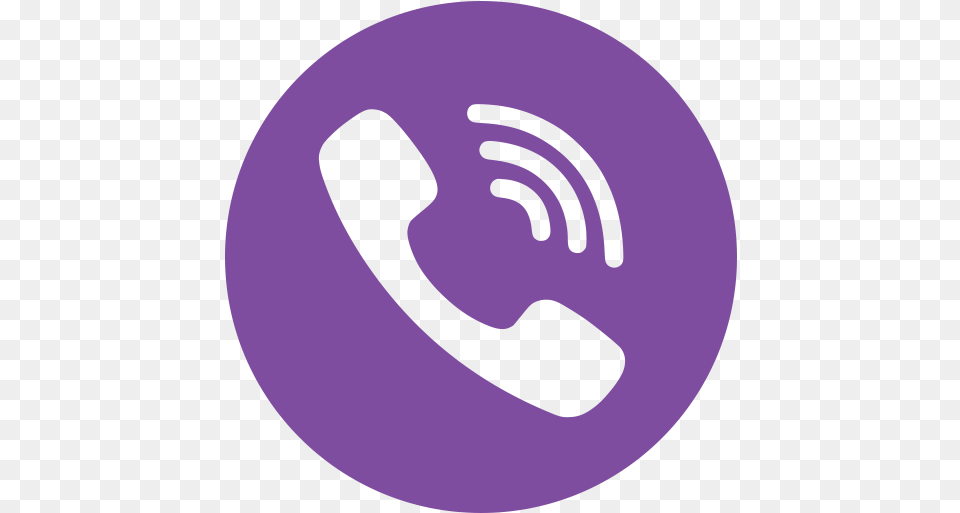 Viber Logo Icon Of Flat Style Viber Messenger And Whatsapp, Disk, Electrical Device, Microphone Png Image