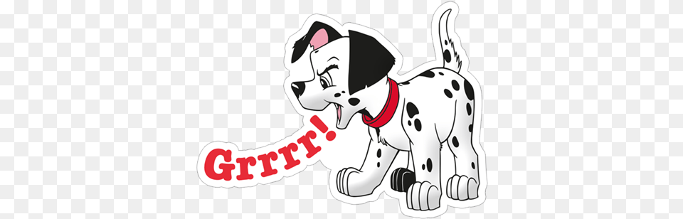 Viber Sticker 101 Dalmatians Dalmatian Dog, Animal, Canine, Mammal, Pet Free Png Download