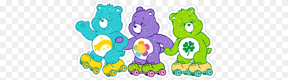 Viber Sticker Care Bears Skate Stickers Sticker Care Bear, Animal, Mammal, Wildlife Free Png Download