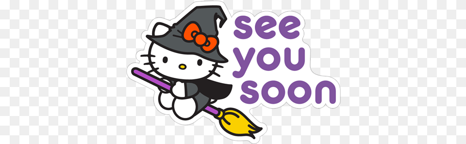 Viber Sticker Hello Kitty Halloween Hello Kitty Hello Halloween, People, Person, Cleaning, Dynamite Free Png
