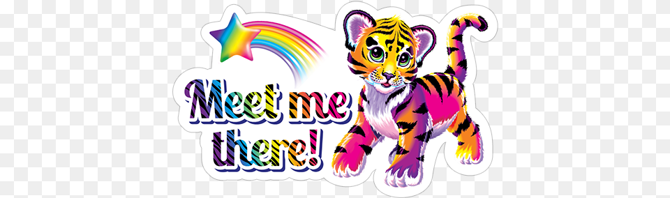 Viber Sticker Lisa Frank Lisa Frank Tiger Art Cover Coloring And Activity Book, Graphics, Animal, Mammal, Wildlife Png Image