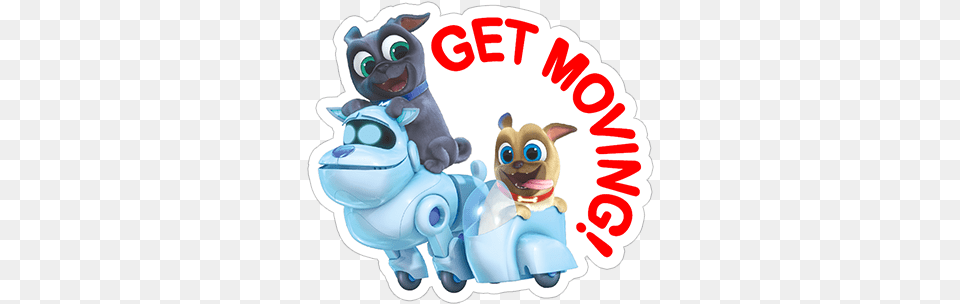 Viber Sticker Puppy Dog Pals Characters From Puppy Dog Pals Png