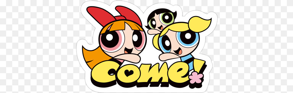 Viber Sticker The Powerpuff Girls Sticker Free Png Download