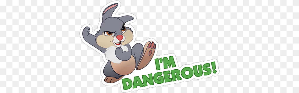 Viber Sticker Thumper Cartoon, Baby, Person, Face, Head Png