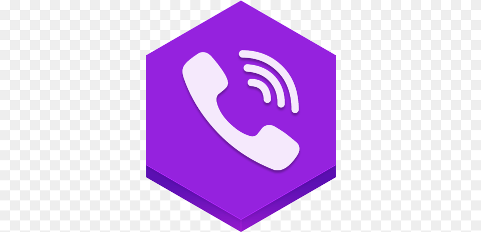 Viber Transparent Logo Phone Receiver, Disk Png